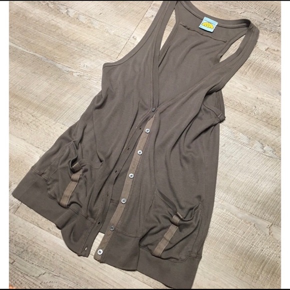 C&C California military long cardigan jacket - Picture 1 of 4